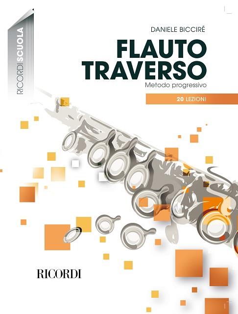 Flauto traverso - Metodo progressivo in 20 lezioni - cvičení pro příčnou flétnu